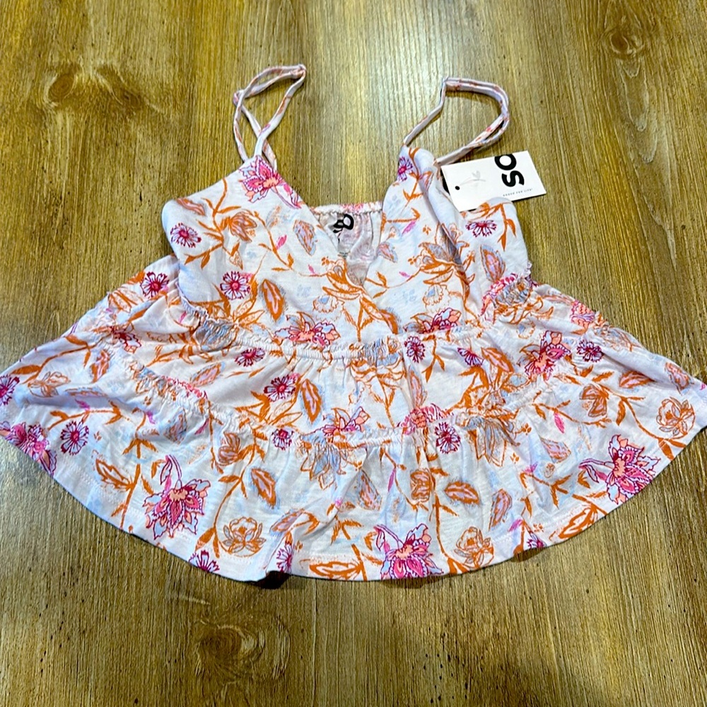 Nwt women’s tiered cami Sz)M